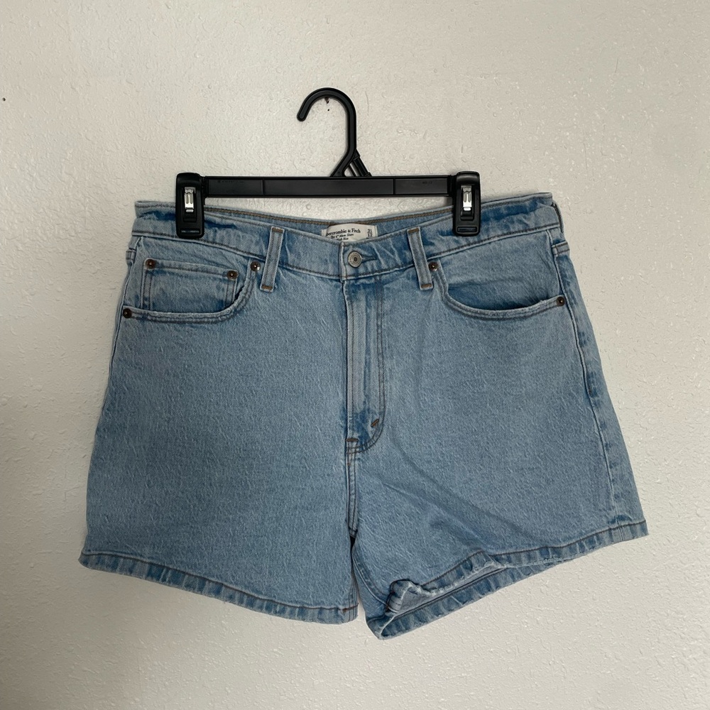 Abercrombie & Fitch Blue Jean Shorts Classic Cut-Off Style